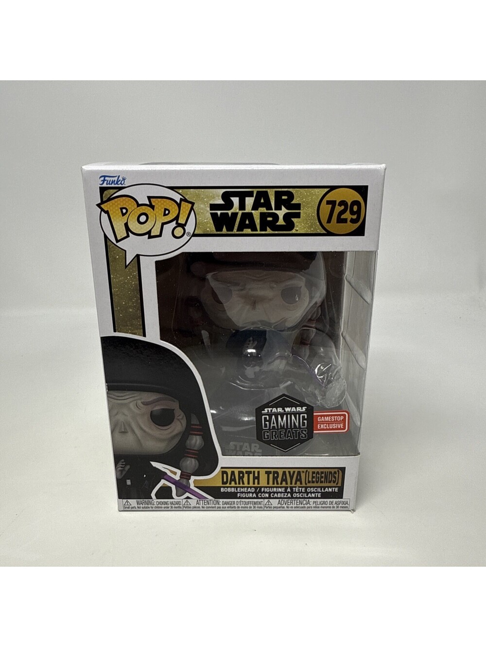 Funko Pop! Star Wars: Darth Traya #729 Legends Series, GameStop Exclusive